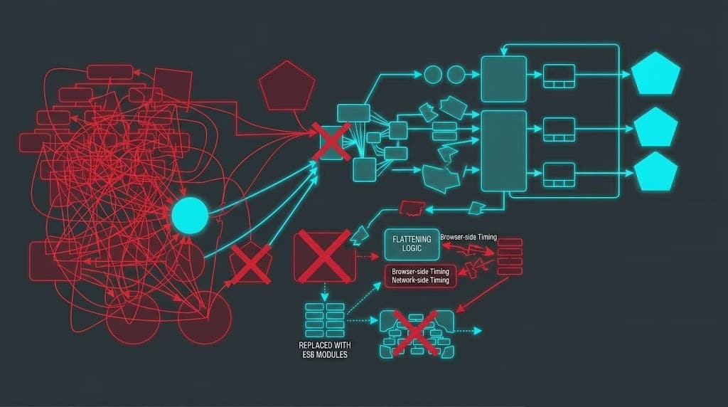 Structural schema highlighting DOM element optimization and semantic HTML5 node construction for retrieval-augmented generation.