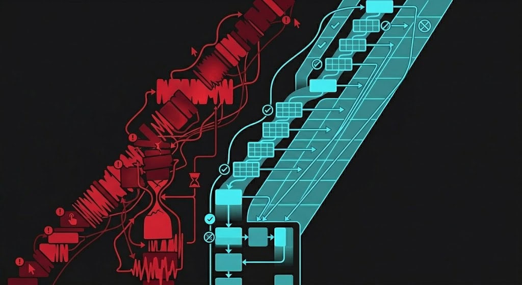 An architectural diagram showing Next.js React Server Component boundaries and the optimization of client-side JSON serialization payloads.